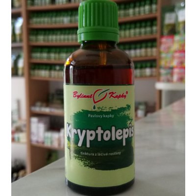Bylinné kapky Kryptolepis tinktura 50 ml – Hledejceny.cz