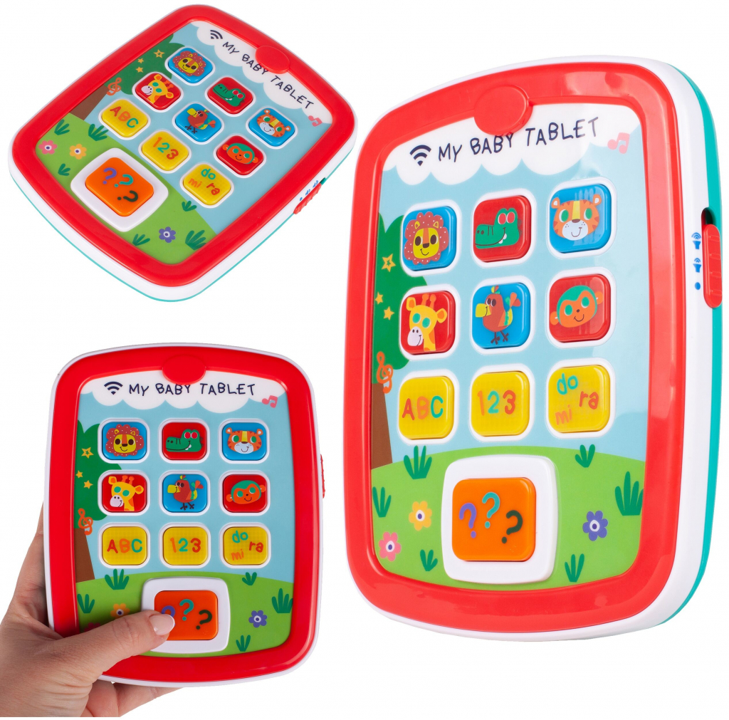 Huile Toys interaktivní dětský tablet pro nejmenší MyBaby Tablet