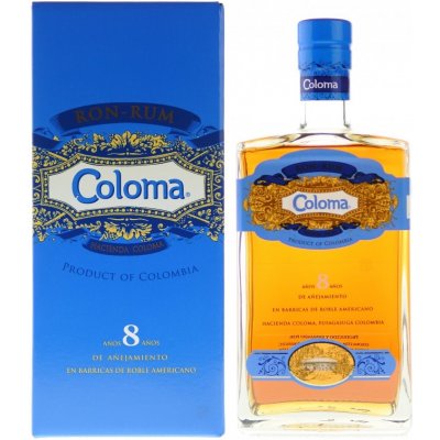 Coloma Rum 8y 40% 0,7 l (karton) – Hledejceny.cz