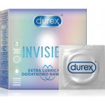Durex Invisible Extra Lubricated 3 ks – Zboží Dáma