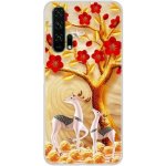 Pouzdro Print zajímavé gelové Honor 20 - sob a strom – Zboží Mobilmania