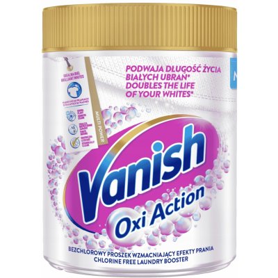 Vanish Oxi Action Prášek na bělení a odstranění skvrn 625 g – HobbyKompas.cz