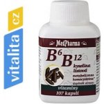 MedPharma B6 B12+kyselina listová 107 kapslí – Hledejceny.cz
