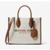 Kabelka Michael Kors Mirella logo tote small vanilla