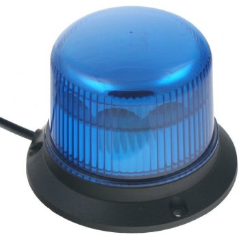 PROFI LED maják 12-24V 10x3W modrý magnet ECE R65 121x90mm