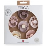 Frigg 6 Pack Edition Rope Portobello dudlík 1 ks + Rope Silver Gray dudlík 1 ks + Rope Croissant dudlík 1 ks + Little Viking Lagertha dudlík 1 ks + Little Viking Bjorn – Hledejceny.cz