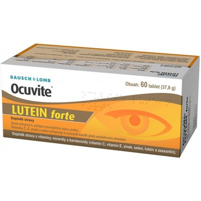 Ocuvite Lutein Forte 60 tablet – Hledejceny.cz