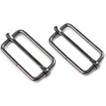 Pro Háčkování Posunovač na popruhy šíře 33 mm - 4 nikl černý Balení produktu: 10 ks, Varianta: 4 nikl černý – Zboží Dáma