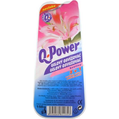 Q Power osvěžovač vzduchu vanička flowers 150 g