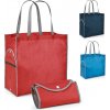 Nákupní taška a košík hi!dea™ PERTINA. Skládací taška Světle modrá