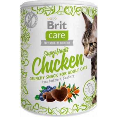 Brit Care Cat Snack Superfruits kuře 100 g – Zbozi.Blesk.cz
