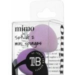 MIMO Set of 2 Mini Sponges houbička na make-up set Purple – Hledejceny.cz