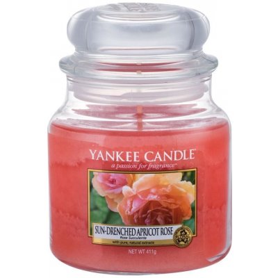 Yankee Candle Sun-Drenched Apricot Rose 411 g – Sleviste.cz