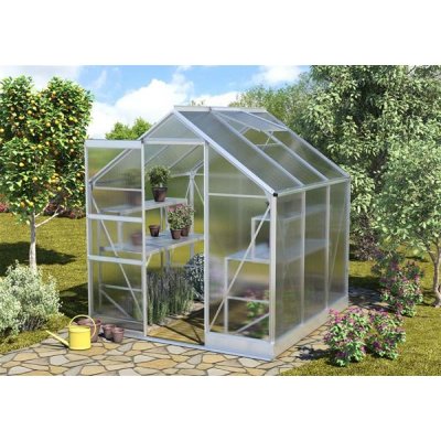 Vitavia Apollo 3800 polykarbonát 4 mm 195 x 199 cm hliník – Hledejceny.cz