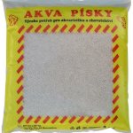 Akva písek č.1 bílý říční jemný 3 kg – Zboží Dáma