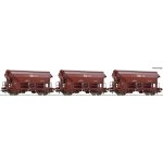 Roco H0 3-dílný set výsypných vozů Tdns ČD Cargo 6600078 – Zboží Mobilmania