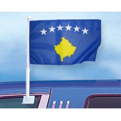 Vlajka na auto Promex Kosovo – Hledejceny.cz
