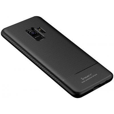 Pouzdro Ipaky Ipaky Carbon Samsung Galaxy S9 černé – Zboží Mobilmania