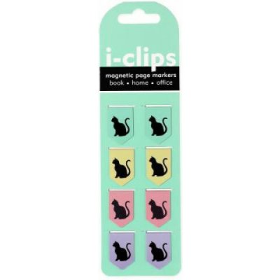 Iclip Magnetic Bkmk Black Cats (Inc Peter Pauper Press)(Papírenské zboží) – Hledejceny.cz