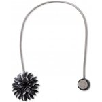 EUROFIRANY SADA 2KS DEKORAČNÍ SPONA NA ZÁVĚS FLOWER S MAGNETEM 6 X 23 CM ŠEDÁ – Hledejceny.cz