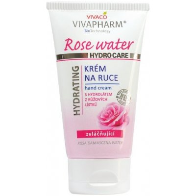 Vivaco krém na ruce s růžovou vodou VIVAPHARM 75 ml – Hledejceny.cz