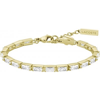 Lacoste Pozlacený tenisový náramek s čirými krystaly Duchess 2040499 – Zboží Mobilmania