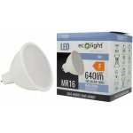 Ecolight LED žárovka MR16 12V 8W studená bílá – Hledejceny.cz