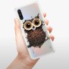 Pouzdro a kryt na mobilní telefon Xiaomi Pouzdro iSaprio - Owl And Coffee - Xiaomi Mi A3