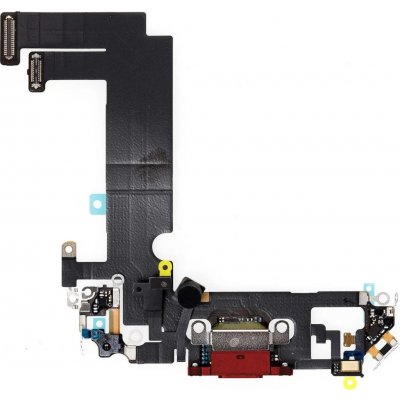 Apple iPhone 12 Mini - Nabíjecí Konektor + Flex Kabel (Red), Red – Hledejceny.cz