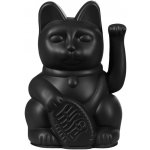 Maneki Neko Donkey Lucky Cat - černá – Zboží Dáma