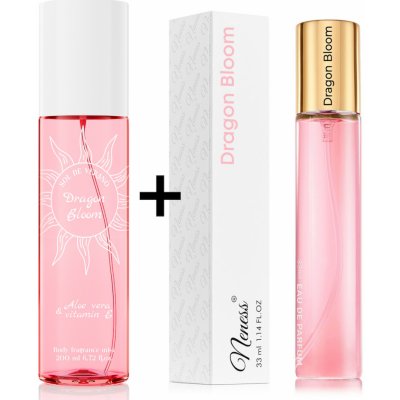 Neness Dragon Bloom výhodná sada tělový sprej + parfémovaná voda pro ženy 200ml + 33ml – Zboží Dáma