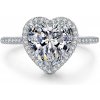 Prsteny Royal Fashion stříbrný rhodiovaný prsten Broušené HA JZ1480 SILVER
