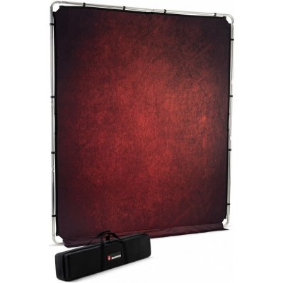 Manfrotto EzyFrame Vintage Backgr. 2x2.3m Crimson – Zboží Mobilmania