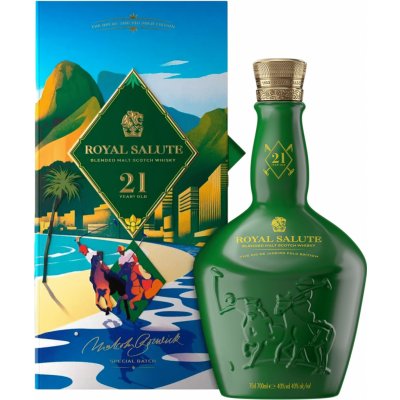 Royal Salute 21y The Rio De Janeiro Polo Edition 40% 0,7 l (kazeta) – Hledejceny.cz