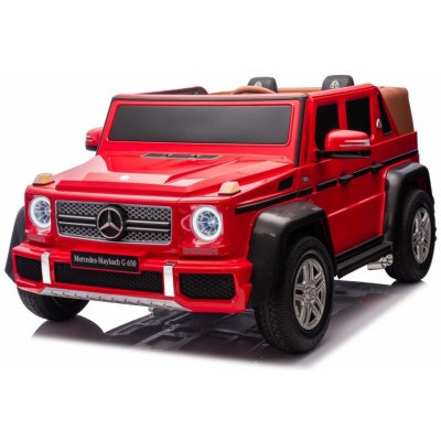 mamido Elektrické autíčko Mercedes Benz MAYBACH G650 MP4 červené – Zboží Dáma