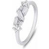 Prsteny Brilio Silver stříbrný prsten s kubickými zirkony RI071W