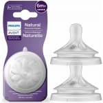 Philips Avent savička Natural Response 5 rychlý průtok 2 ks transparentní – Zboží Dáma
