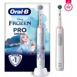 Oral-B Pro 3 3000 Duo White/Junior Frozen – Zboží Živě