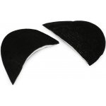 Vycpávky ramenní prošité kabátové tloušťka 20 mm, střední, 2 (20x11,5 cm) černá – Hledejceny.cz