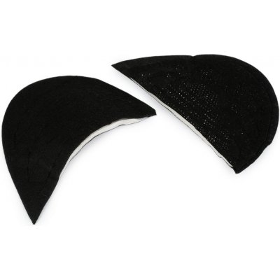 Vycpávky ramenní prošité kabátové tloušťka 20 mm, střední, 2 (20x11,5 cm) černá – Hledejceny.cz