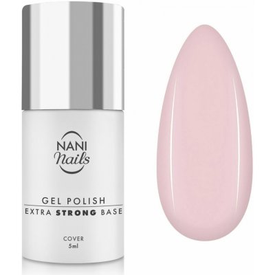 NANINAILS Extra Strong Base Cover Milky Pink 5 ml – Hledejceny.cz