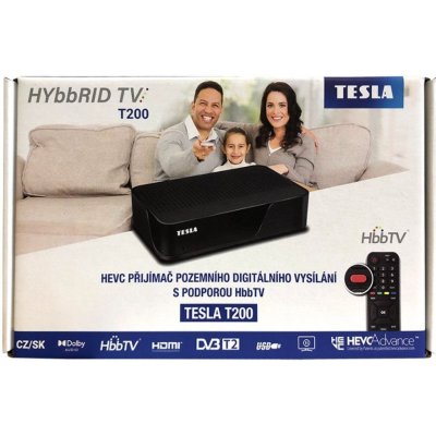 Dálkový ovladač General TESLA HYbbRID TV T200 - DVB-T2 H.265 (HEVC) – Zboží Mobilmania