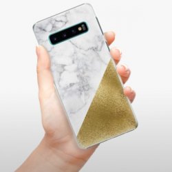 iSaprio Gold and WH Marble Samsung Galaxy S10