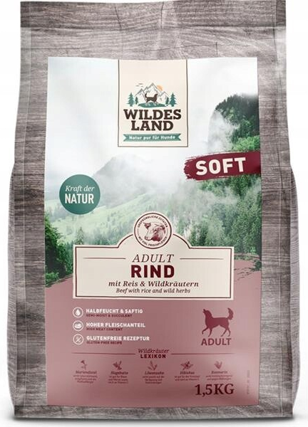 Wildes Land SOFT hovězí 1,5 kg