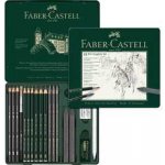 Faber-Castell Pitt Monochrome Graphite 112973 grafitová tužka sada 19 ks – Zboží Živě