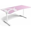 Herní stůl Arozzi ARENA Gaming Desk White Pink ARENA-WHITE-PINK