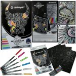 Antistresové omalovánky černé sada – Zboží Dáma