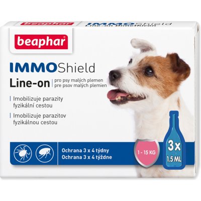 Beaphar Line-on Immo Shield pro psy S 4,5 ml – Zboží Mobilmania