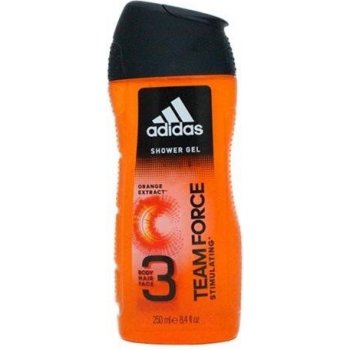 Adidas 3 Active Team Force Men sprchový gel 250 ml