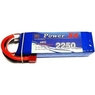 Li-pol baterie 2250 mAh 4S 35C 70C Power X6 – Zboží Mobilmania